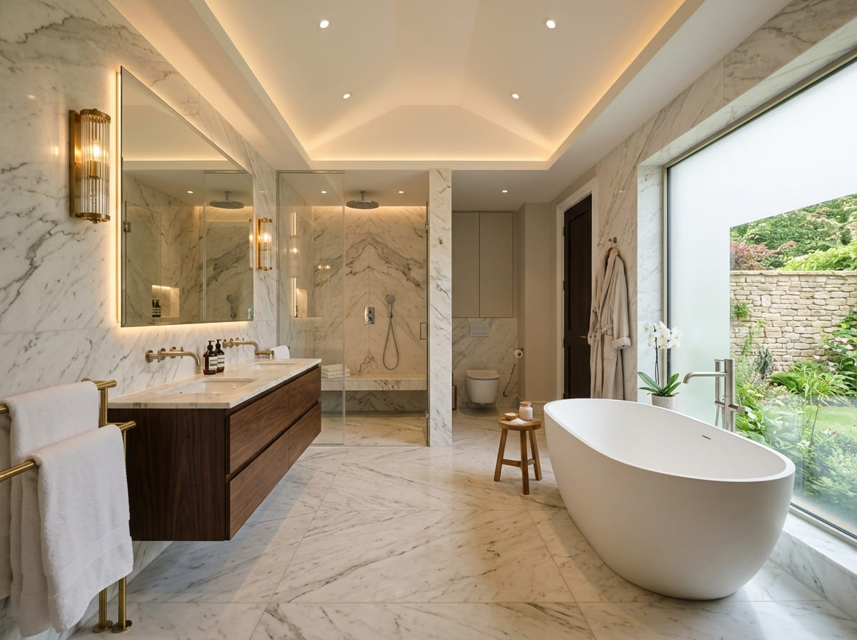 Custom Bathroom Renovation in Kenney