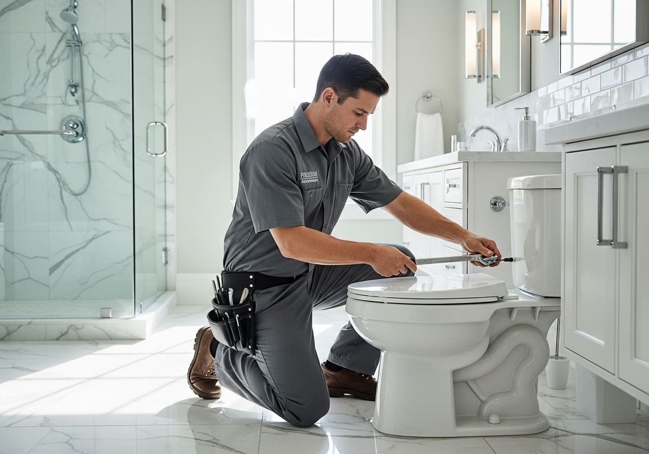 Toilet Repair & Installation in Kenney