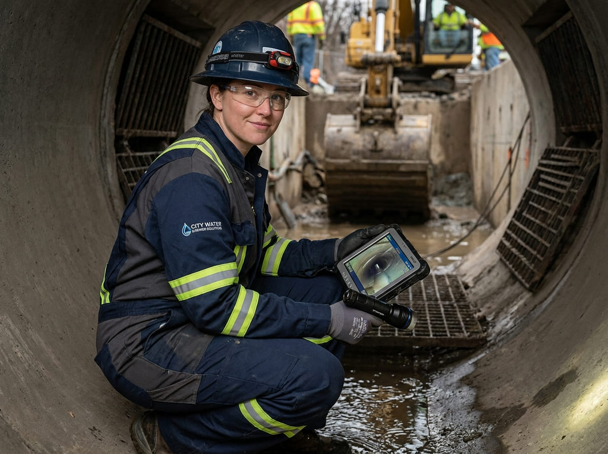 Sewer Line Inspection & Replacement in Kenney